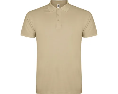 Футболка поло STAR мужская, ПЕСОЧНЫЙ XL