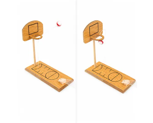 Настольная игра мини-баскетбол Win Shot, бежевый