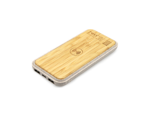 Внешний аккумулятор Tambuko 10000 mAh с беспроводной зарядкой Внешний аккумулятор Tambuko 10000 mAh с беспроводной зарядкой