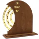 Вечный календарь из дерева TimeLore, коричневый / золотой