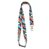Ланъярд полноцветный Флип с карабином и замком безопасности, 20 мм
