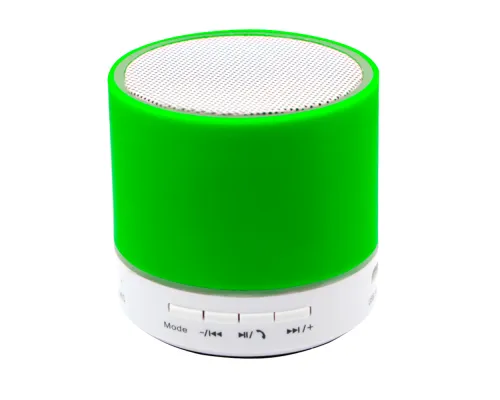 Беспроводная Bluetooth колонка Attilan (BLTS01), зеленая Беспроводная Bluetooth колонка Attilan (BLTS01), зеленая