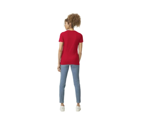 Футболка SOFTSTYLE WOMAN, КРАСНЫЙ S