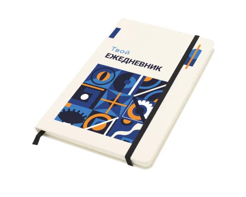 Блокнот из переработанных тетрапак в твёрдом переплёте Rebirth