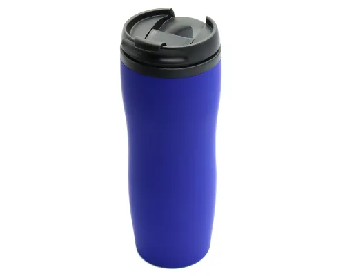 Термокружка Gamma, cофт-тач, синий