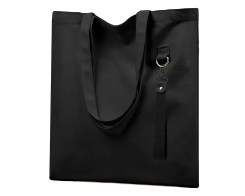 Сумка для покупок LUMISSA 325 г/м² с ремувкой, чёрный/чёрный