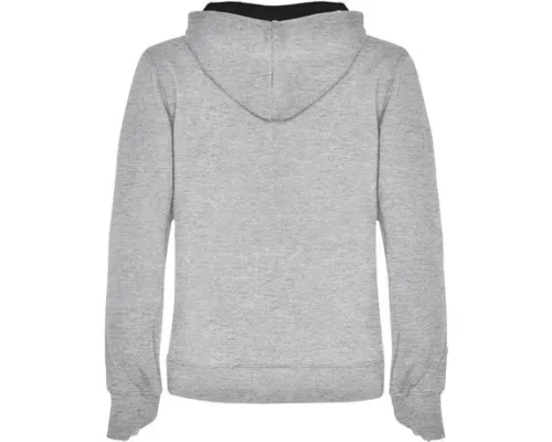 Толстовка URBAN WOMAN женская, СЕРЫЙ/ЧЕРНЫЙ S