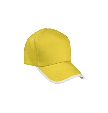Бейсболка COMBI, лимонно-желтая