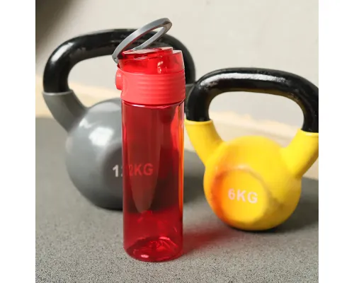 Пластиковая бутылка Barro, красная