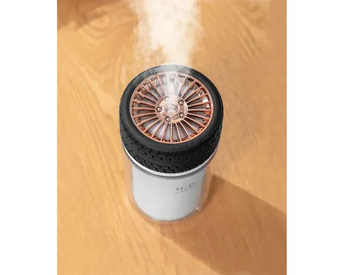 Светодиодный USB увлажнитель Wheel, белый