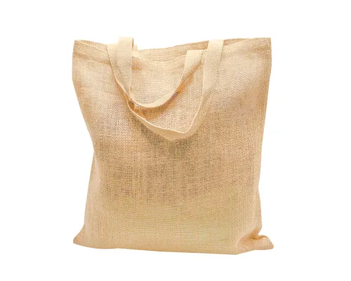 Cумка хозяйственная  Bagsy Jute 270 г/м2, бежевая