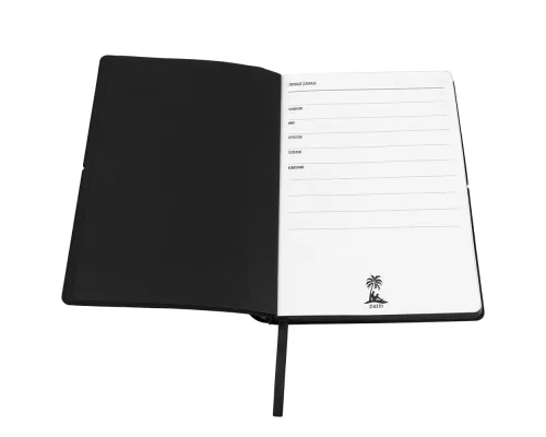 Ежедневник A5 недатированный Massimo в мягком переплёте, черный