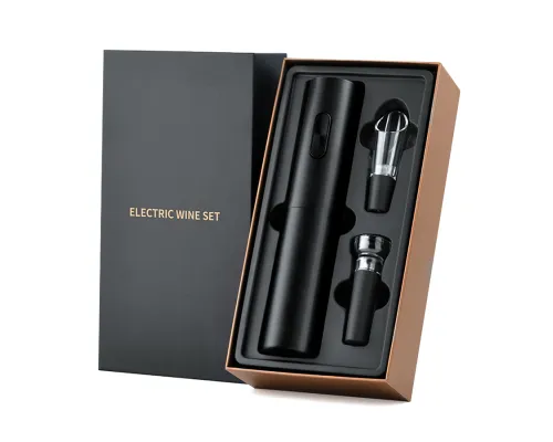 Винный набор Грегори (в подарочной упаковке), черный