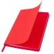 Ежедневник A5 недатированный Dante в мягком переплёте софт-тач, красный