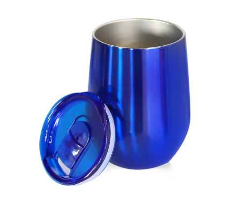 Термокружка с двойной стенкой Coffixx, синяя