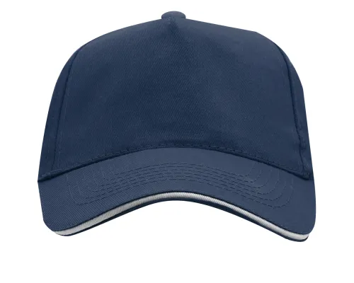 Бейсболка 5-панельная ERIS, Морской синий