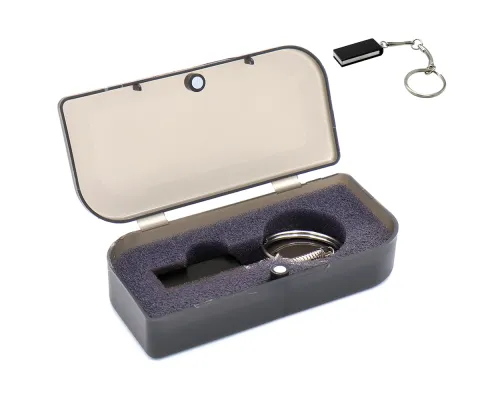 Флешка Slim 16 Гб в футляре, черная Флешка Slim 16 Гб в футляре, черная