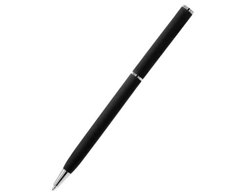 Ручка металлическая Tinny Soft софт-тач, черная