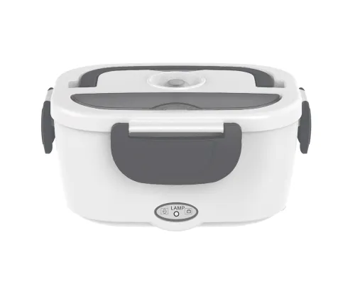 Ланчбокс с подогревом Yummybox, серый Ланчбокс с подогревом Yummybox, серый