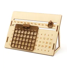 Деревянный вечный календарь