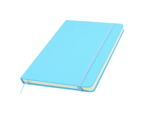 Блокнот A5 Monte в твёрдом переплёте, голубой
