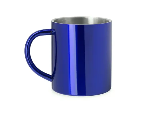 Металлическая кружка KIWAN с двойными стенками, Королевский синий