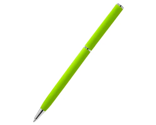 Ручка металлическая Tinny Soft софт-тач, зеленая