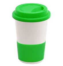 Кружка Magic To Go, белый/зеленый