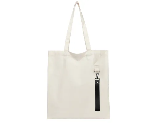 Сумка для покупок LUMISSA 325 г/м² с ремувкой, натуральный/чёрный