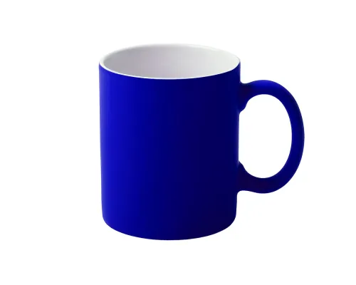 Кружка Bonn Soft, софт тач, темно-синяя