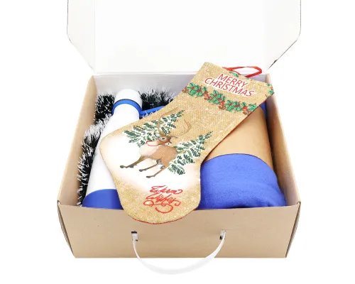 Подарочный набор Теплый вечер , синий