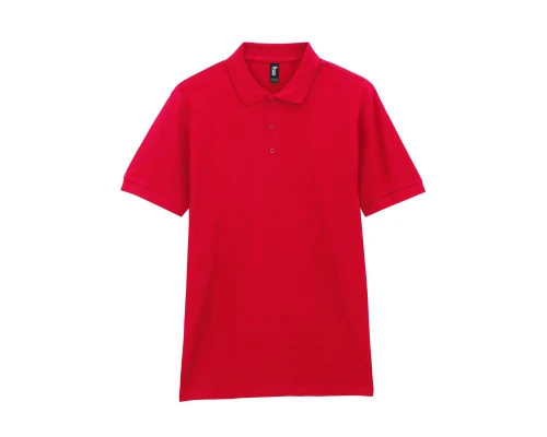 Футболка поло PREMIUM COTTON ADULT DOUBLE PIQUE, КРАСНЫЙ XL