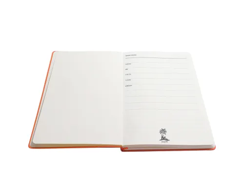 Ежедневник A5 недатированный Franco в мягком переплёте, оранжевый