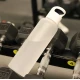 Бутылка пластиковая для воды Sportes (матовая), белая