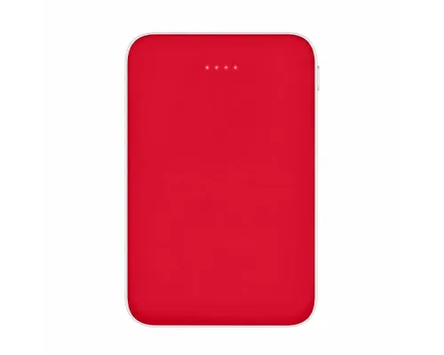 Внешний аккумулятор Fluffy, 5000 Mah, красный
