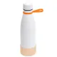 Термобутылка герметичная вакуумная Olivia To Go, белый/оранжевый/бежевый