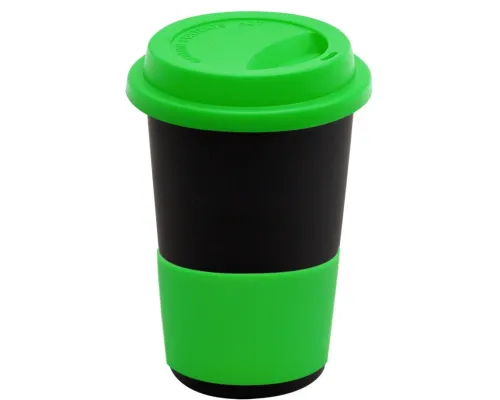Кружка Magic To Go, черный/зелёный