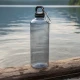 Бутылка пластиковая для воды Clipster, чёрный