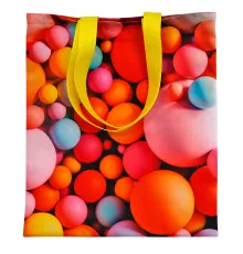 Сумка для покупок Кэди с полноцветной печатью, длина ручек 50 см