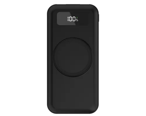 Внешний аккумулятор Authority с беспроводной зарядкой (5W), 10000 mAh, чёрный