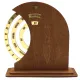 Вечный календарь из дерева TimeLore, коричневый / золотой