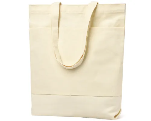 Сумка для покупок JETTA 325 г/м² с шильдом - фура, натуральный