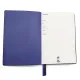 Ежедневник A5 недатированный Efemero в мягком переплёте, черный/темно-синий