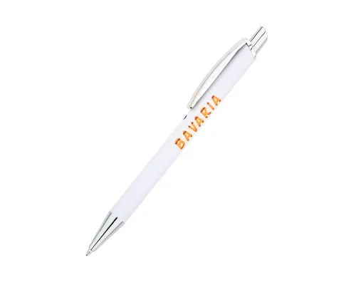 Ручка металлическая Bright, оранжевая