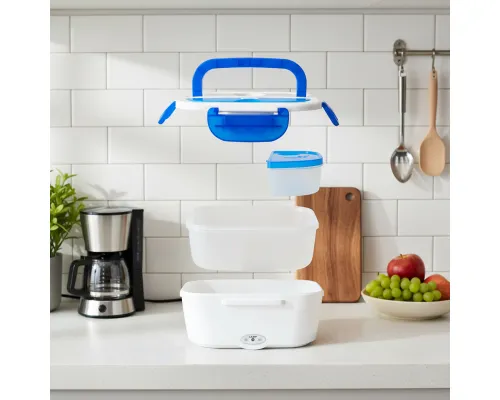 Ланчбокс с подогревом Yummybox, синий