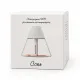 Светодиодный USB увлажнитель-аромадиффузор Cone, белый