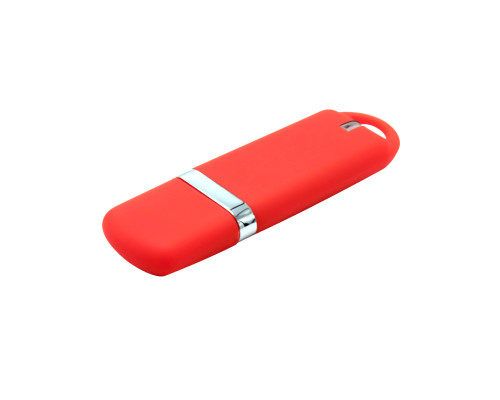 Флешка Shape с покрытием Софт Тач, 16 Гб, красная Флешка Shape с покрытием Софт Тач, 16 Гб, красная