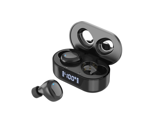 Наушники беспроводные Bluetooth Gubber TW16, черные Наушники беспроводные Bluetooth Gubber TW16, черные