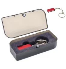 Флешка Slim 16 Гб в футляре, красная