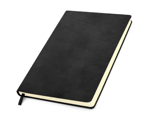 Ежедневник A5 недатированный Franco в мягком переплёте, черный